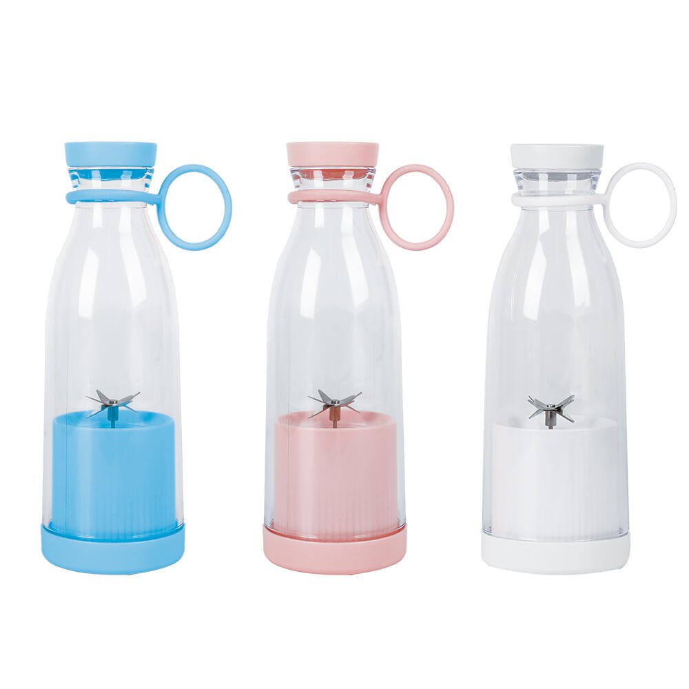 BOTELLA BATIDORA LICUADORA PORTATIL USB MEZCLADOR PERSONAL PARA SMOOTHIES O BATIDOS