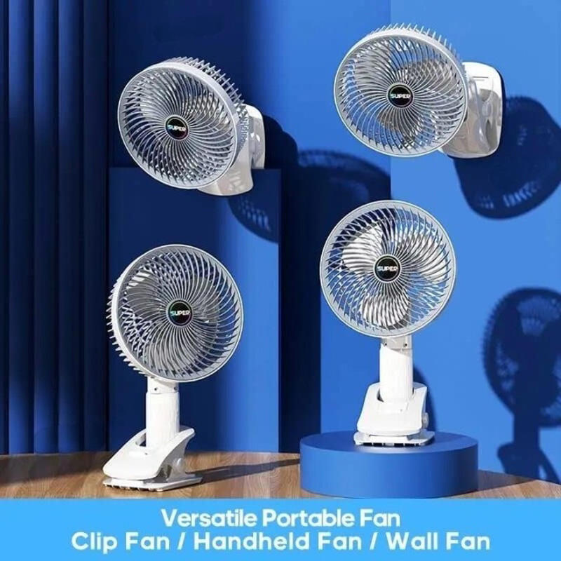 Ventilador portátil con pinza