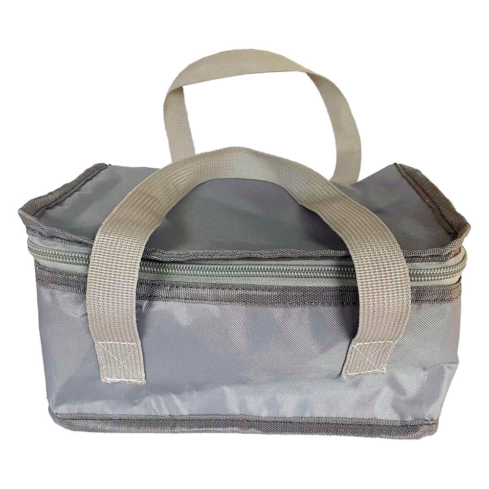 Tartera Fiambrera Eléctrica 2 en 1 Con Recipiente De ACERO Para Calentar en Coche Oficina