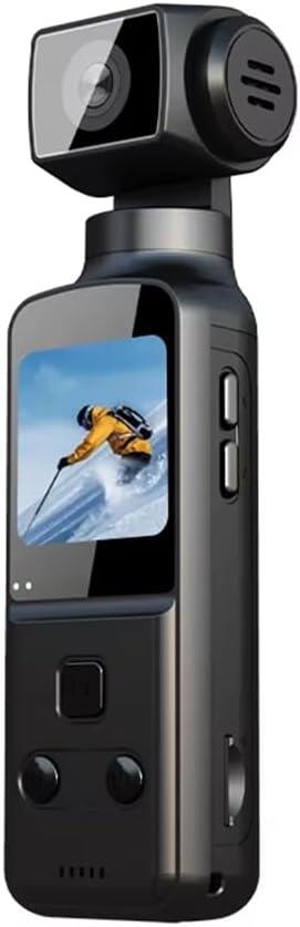 Cámara Digital de Bolsillo 4K – Rotación 270°, WiFi, Estabilización y Grabación en Movimiento