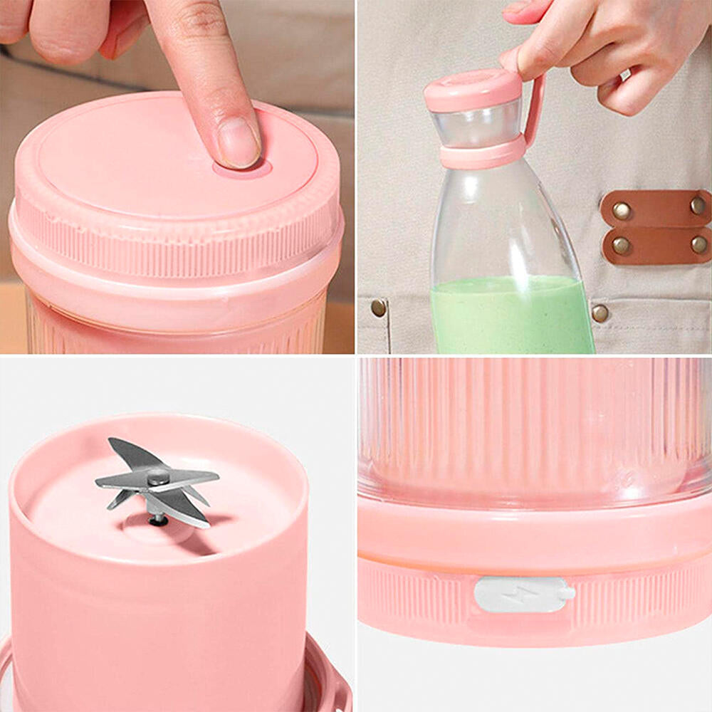 BOTELLA BATIDORA LICUADORA PORTATIL USB MEZCLADOR PERSONAL PARA SMOOTHIES O BATIDOS