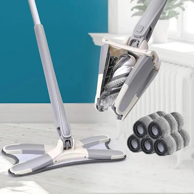 Fregona Autolimpiante Giratoria 360° – Limpieza Eficiente y Sin Esfuerzo