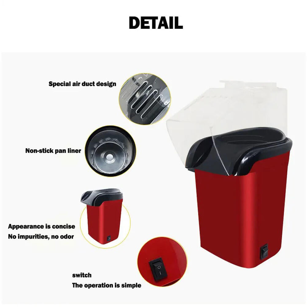 Máquina para palomitas eléctrica