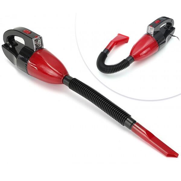 Pack Coche Organización De Asiento & Aspirador De Coche Con Luz LED