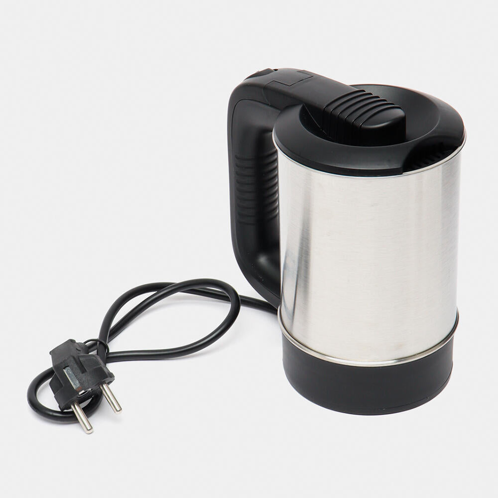 Pack Viaje Plancha De Vapor, Hervidor De Acero 0,5L & Secador De Pelo Con Mango Plegable