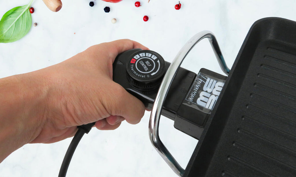 Plancha De Asar Eléctrica 48x27 cm