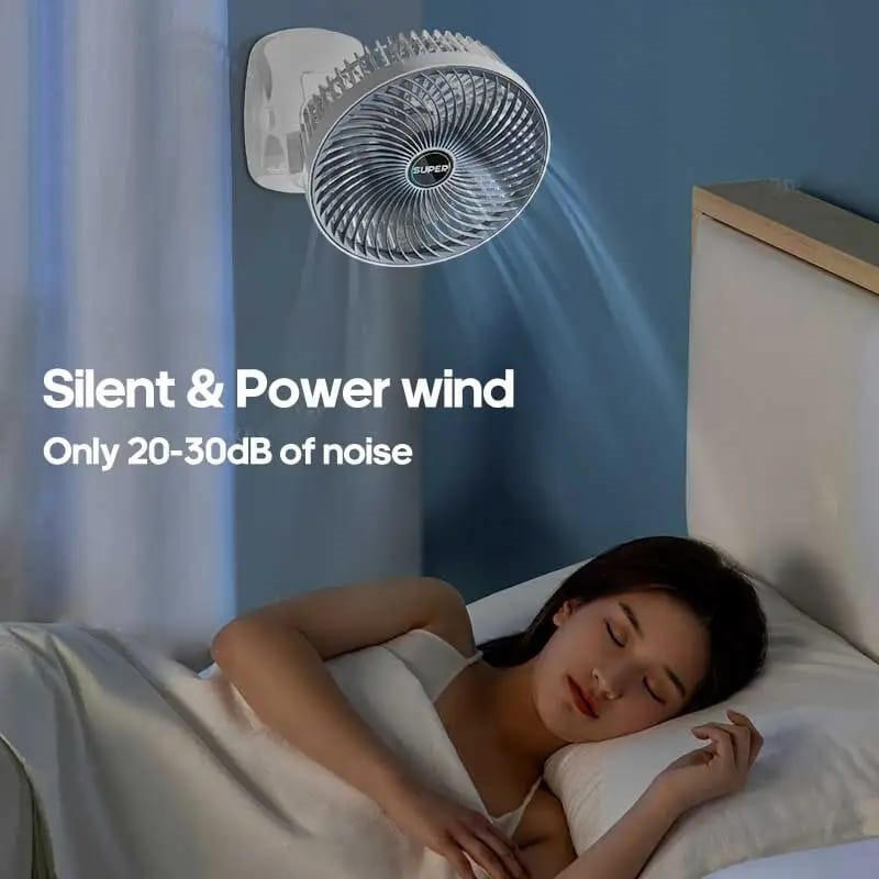 Ventilador portátil con pinza