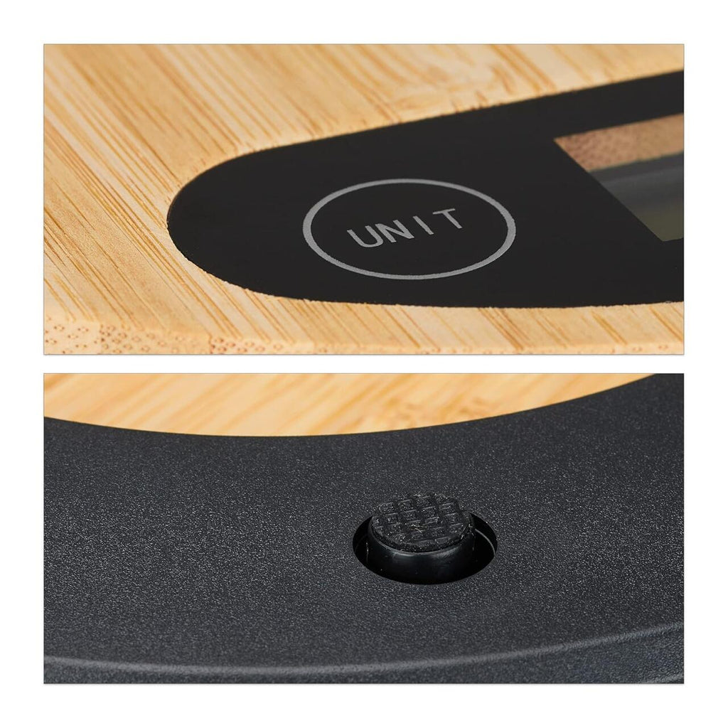 Balanza de Cocina Digital de Bambú – Precisión, Estilo y Sostenibilidad