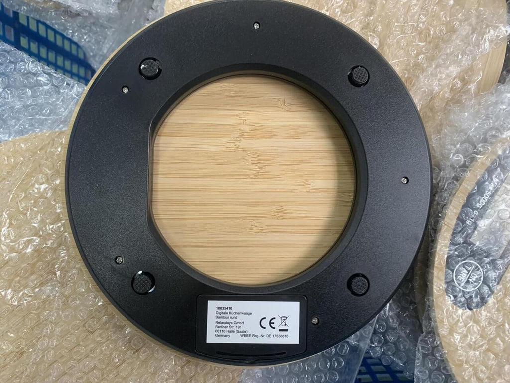 Balanza de Cocina Digital de Bambú – Precisión, Estilo y Sostenibilidad