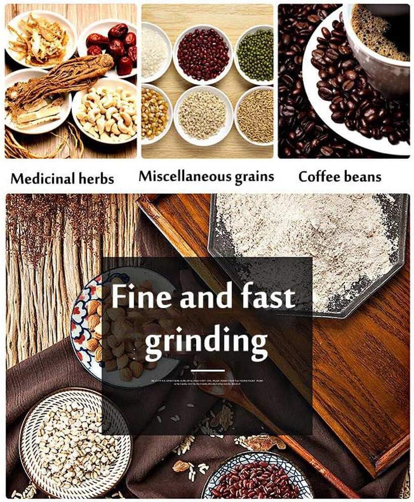 molinillo eléctrico de café/frijol de 300 W en acero inoxidable